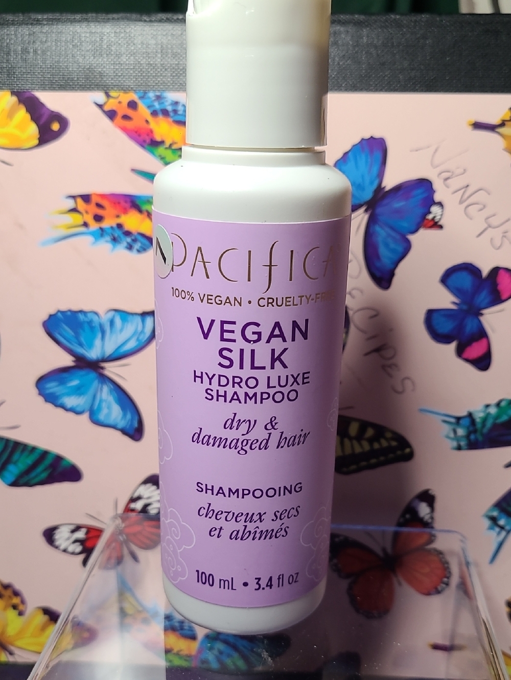 Pacifica Vegan Silk Hydro Luxe Shampoo — Lavender Purple Bottle
